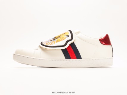 Gucci G74 Low Sneaker GG Canvas Brown Suede Gum Sole 1:1 Rep view 3