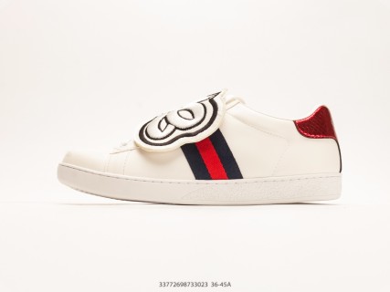 Gucci G74 Low Sneaker GG Canvas Brown Suede Gum Sole 1:1 Rep view 4