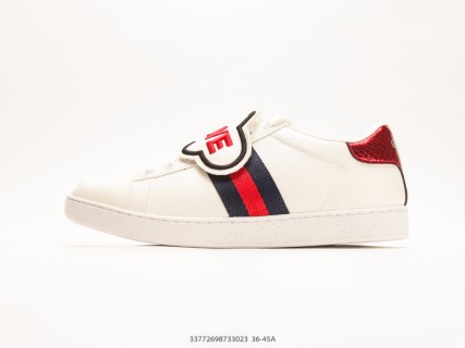 Gucci G74 Low Sneaker GG Canvas Brown Suede Gum Sole 1:1 Rep view 7