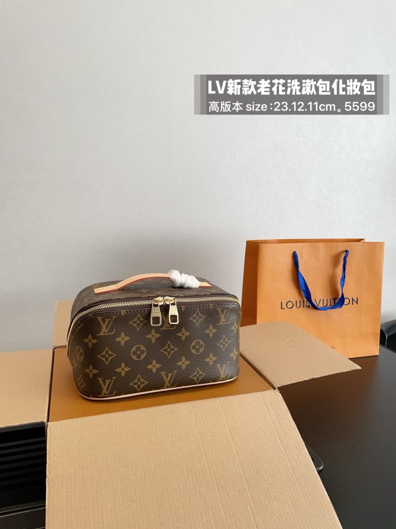 LV Monogram Toiletry Cosmetic Bag M11750 Organizer