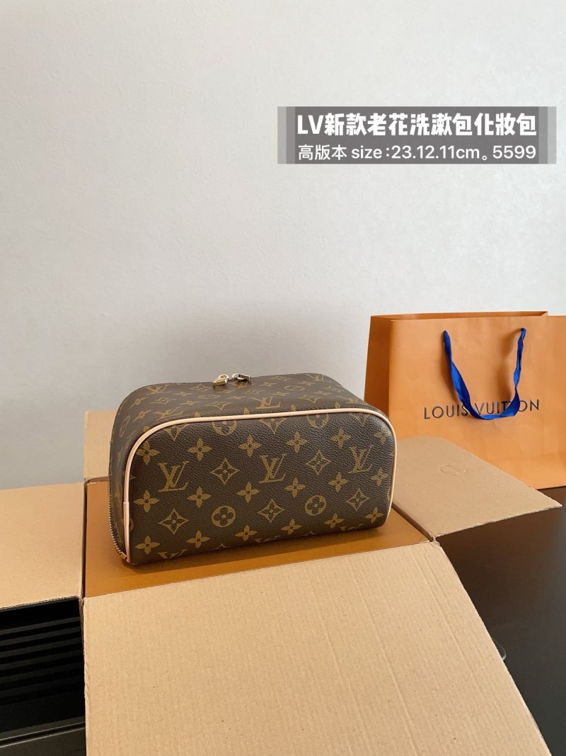 LV Monogram Toiletry Cosmetic Bag M11750 Organizer view