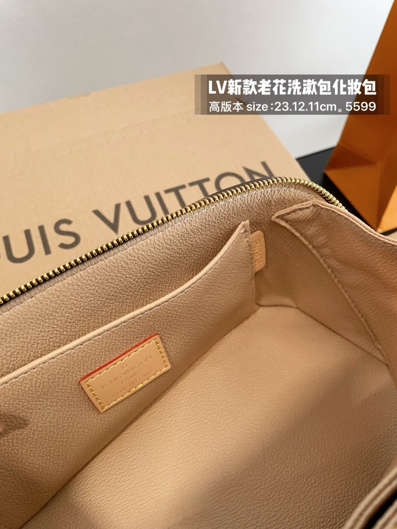 LV Monogram Toiletry Cosmetic Bag M11750 Organizer view