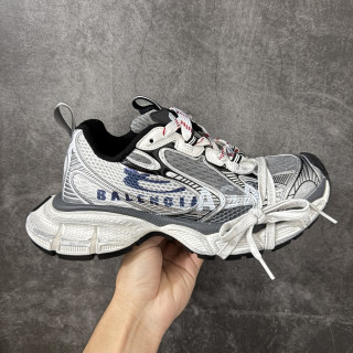 Balenciaga Track Trainer 3XL Cargo White Navy view 2