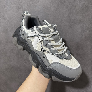 FILA Claw 5.0 Low-Top Dad Sneaker White Grey view 4