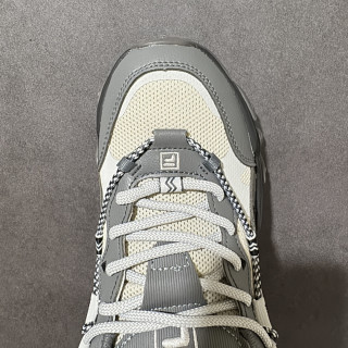 FILA Claw 5.0 Low-Top Dad Sneaker White Grey view 6