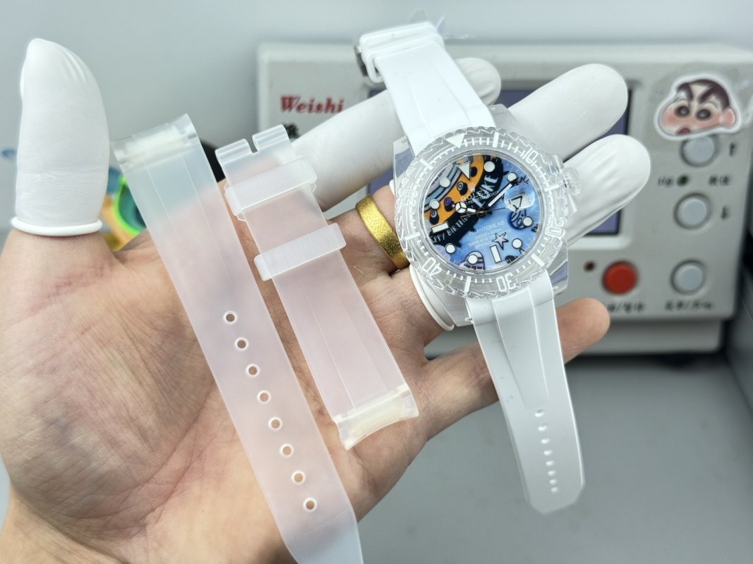 Rolex Submariner Crystal Phantom Lab 40mm Ice Blue Replica Watch view