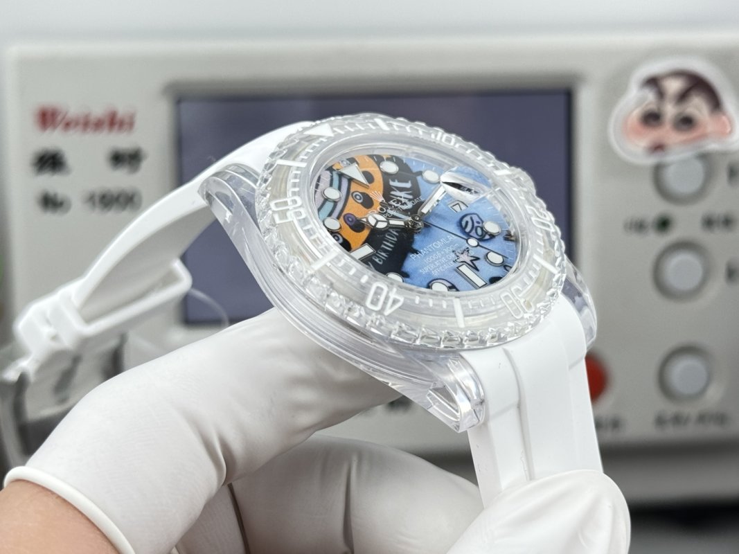 Rolex Submariner Crystal Phantom Lab 40mm Ice Blue Replica Watch view