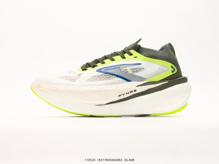 Brooks Hyperion Max 3 Running Shoe - Lime/White/Navy