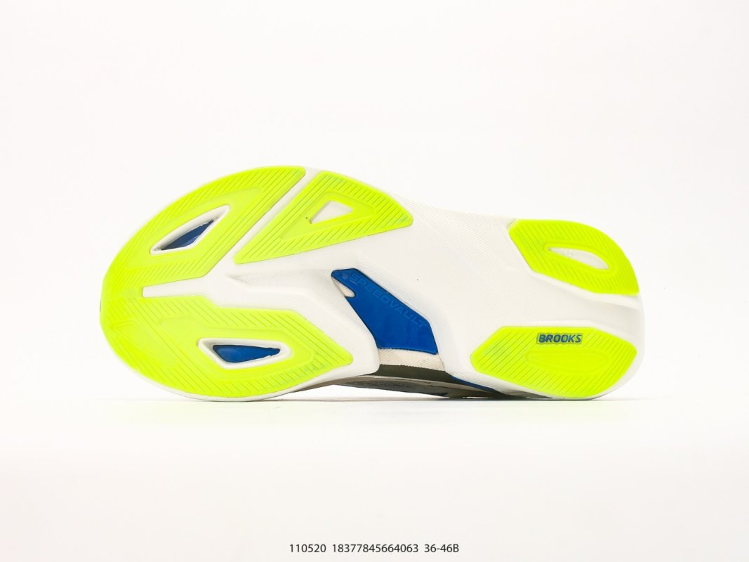 Brooks Hyperion Max 3 Running Shoe - Lime/White/Navy view