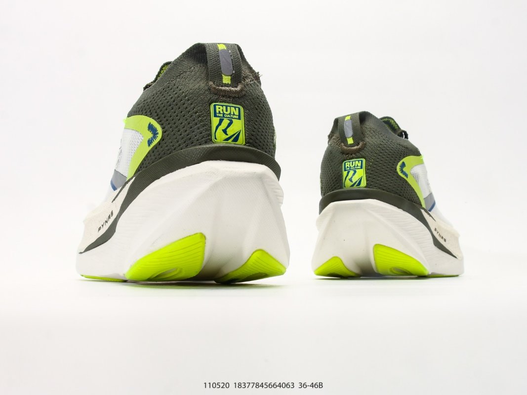 Brooks Hyperion Max 3 Running Shoe - Lime/White/Navy view
