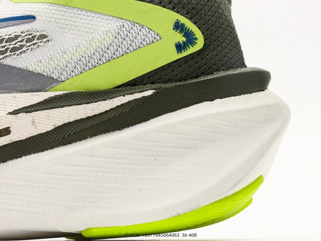 Brooks Hyperion Max 3 Running Shoe - Lime/White/Navy view