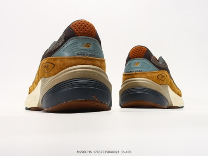 New Balance 990v3 Grey Suede Retro Running Shoe view 6
