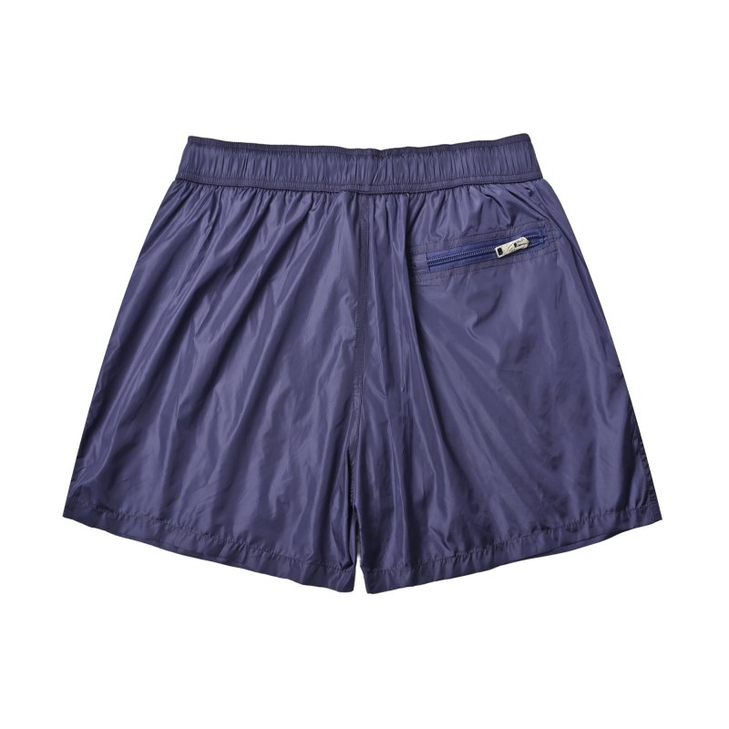 Prada Re-Nylon Triangle Logo Shorts Navy view