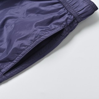 Prada Re-Nylon Triangle Logo Shorts Navy view 9