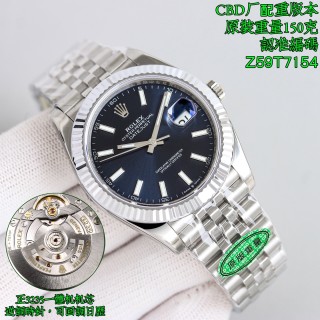 Rolex Datejust Steel Black Dial Replica Watch