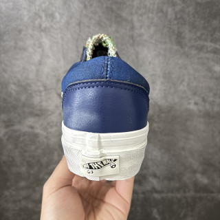 Vans Old Skool 36 LX Navy Graffiti Patch Vintage view 5