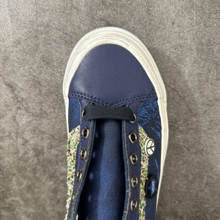 Vans Old Skool 36 LX Navy Graffiti Patch Vintage view 6