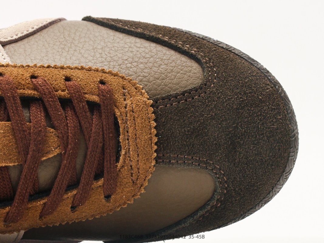 Onitsuka Tiger Mexico 66 NM Brown Cream Leather Nylon Low Top view