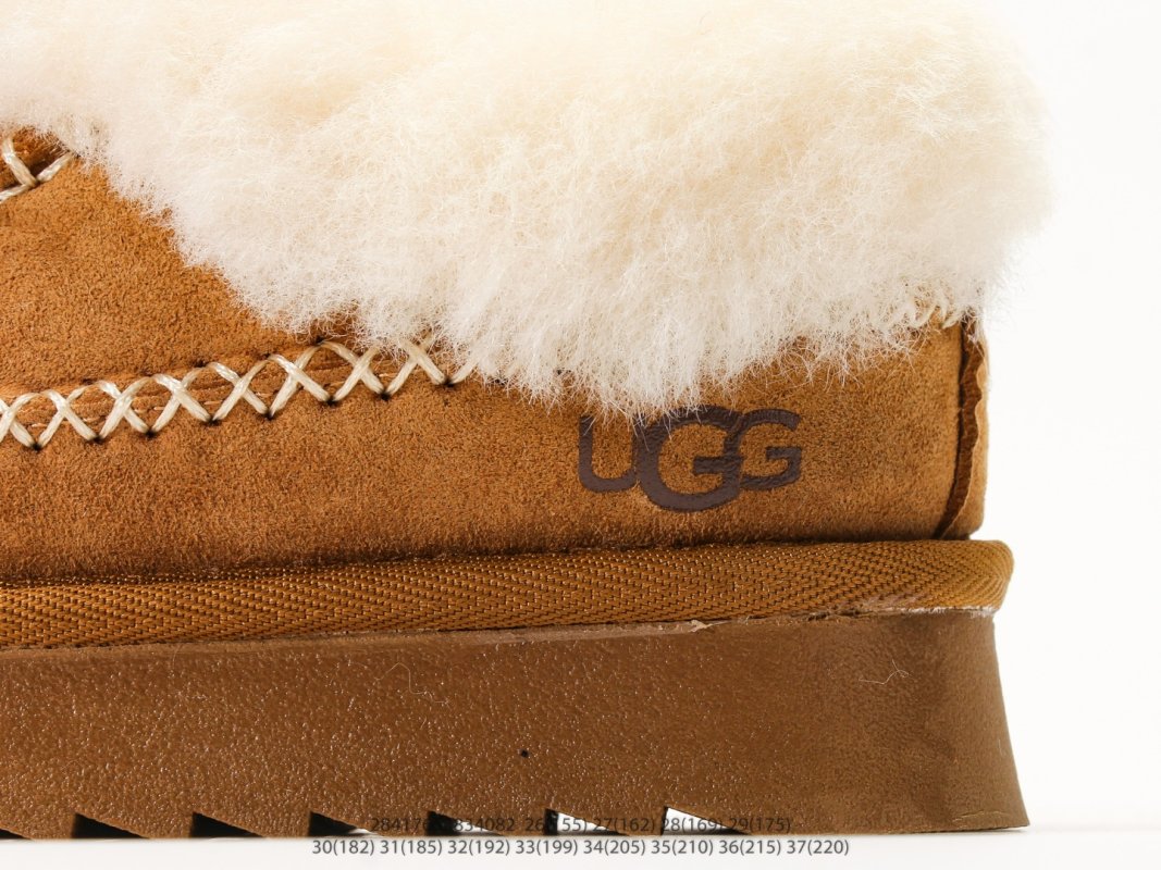 UGG Alpine Kids Snow Boot Chestnut – UA Replica view