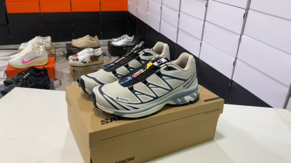 Salomon XT-6 GTX Grey Outdoor Trail Running Shoe