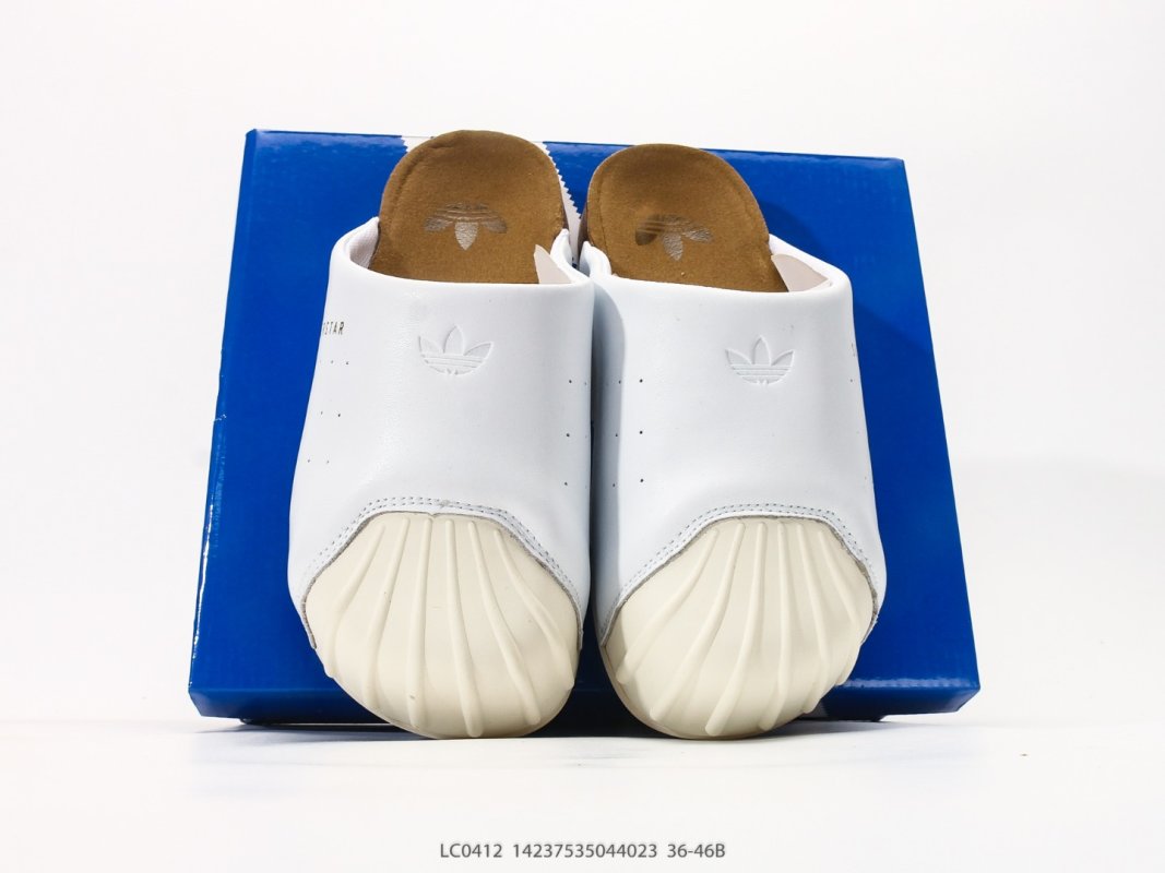 Adidas Superstar Adimule Shell Toe Mule Slipper White Cream