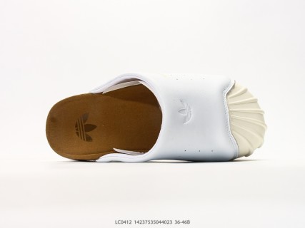 Adidas Superstar Adimule Shell Toe Mule Slipper White Cream view 4