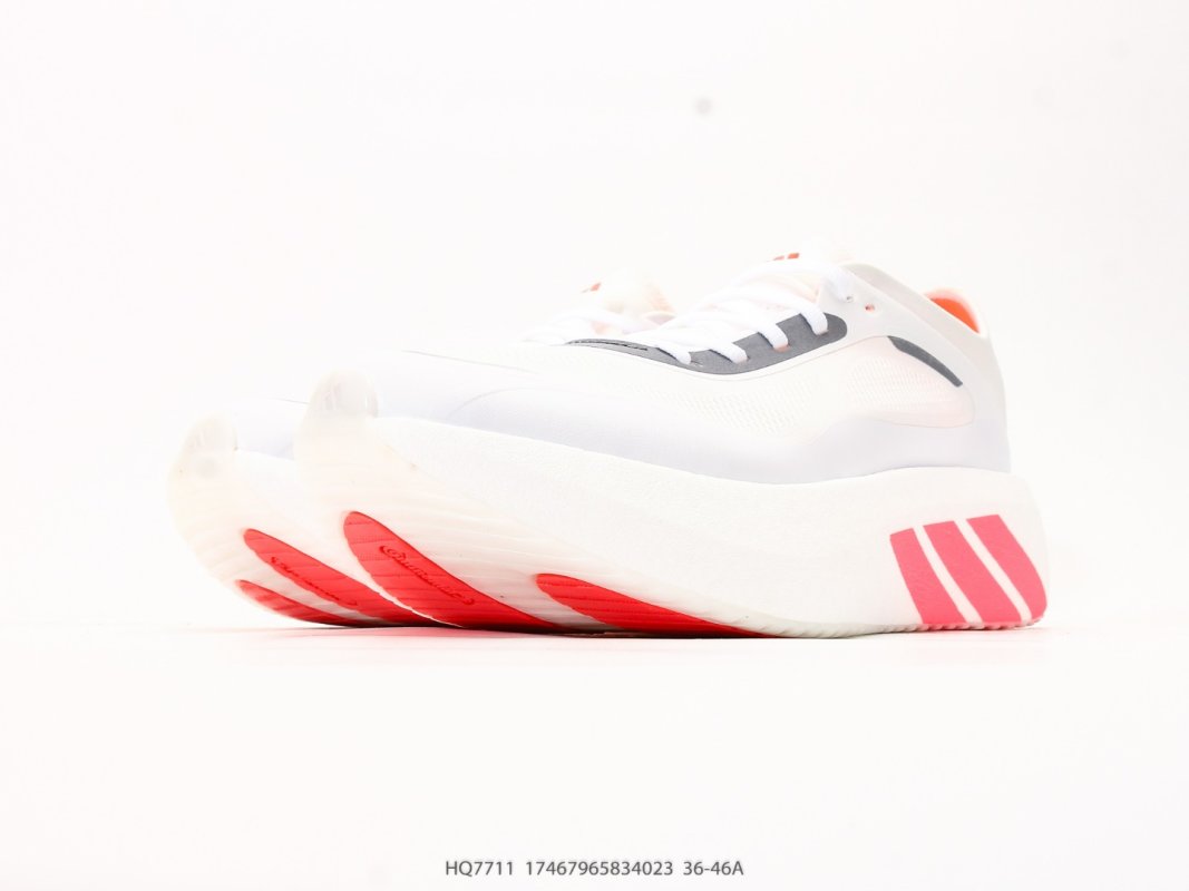 Adidas Hyperboost Run White Pink UA Replica Sneaker view