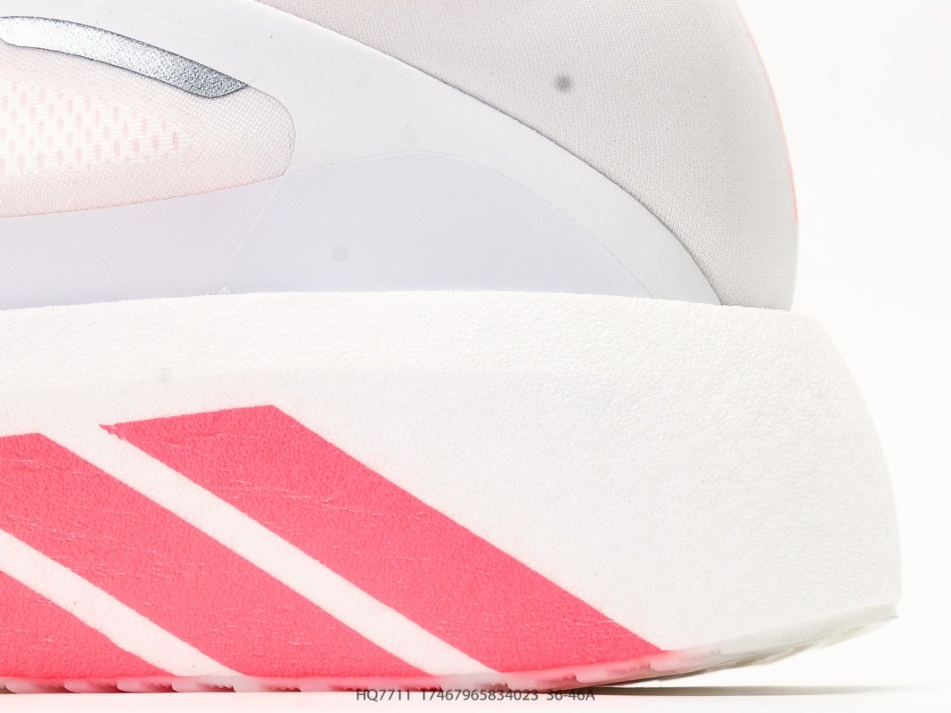 Adidas Hyperboost Run White Pink UA Replica Sneaker view