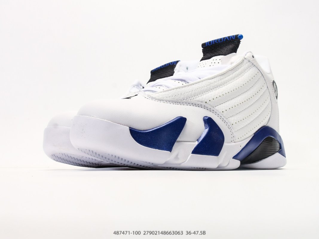 Jordan Air Jordan 14 Retro White Royal Blue view
