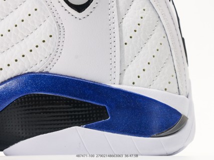 Jordan Air Jordan 14 Retro White Royal Blue view 7