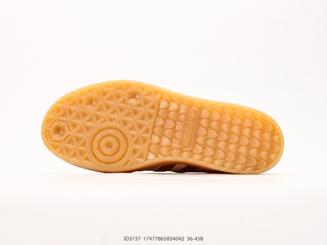 Adidas Samba OG Thick Platform Cream Brown Gum view