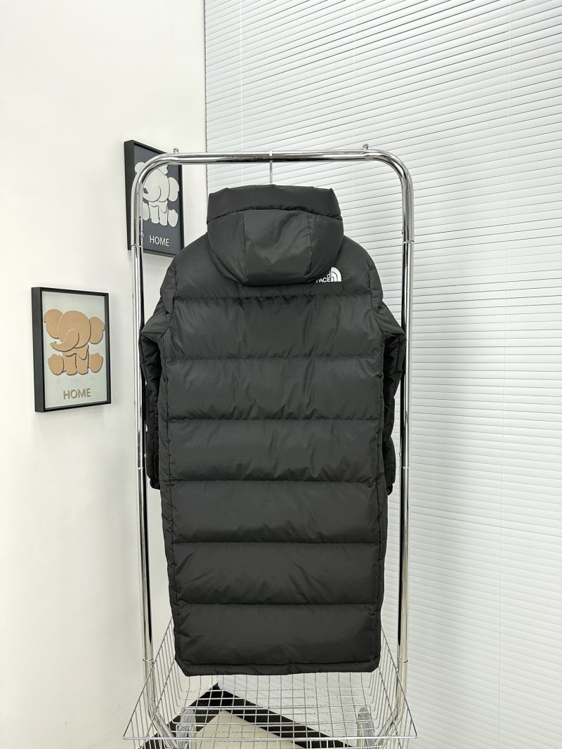 The North Face Long Puffer Coat Black UA Replica view