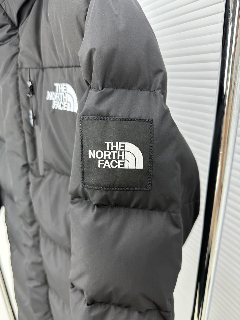 The North Face Long Puffer Coat Black UA Replica view