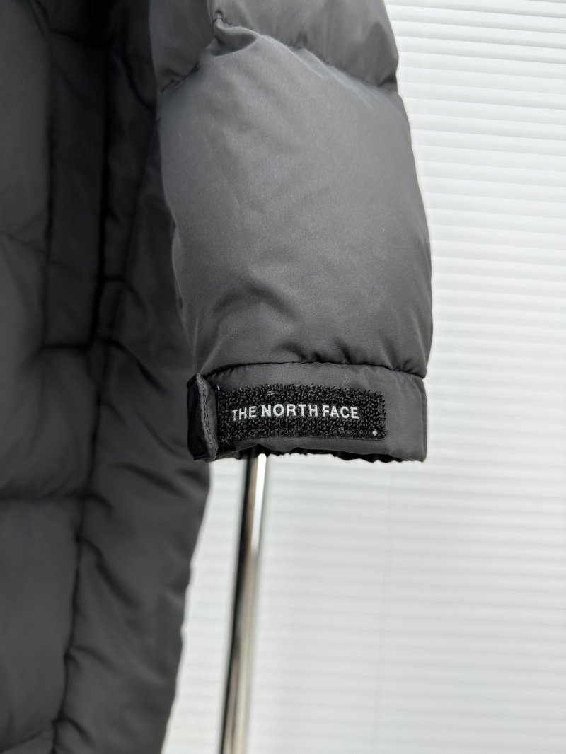 The North Face Long Puffer Coat Black UA Replica view