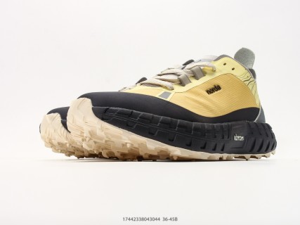 Norda 001 Yellow Black Low-Top Trail Running Shoe view 5
