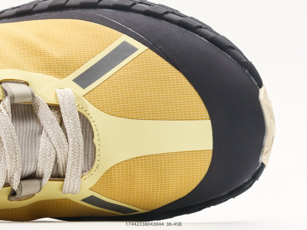 Norda 001 Yellow Black Low-Top Trail Running Shoe view