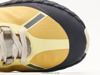 Norda 001 Yellow Black Low-Top Trail Running Shoe view 8