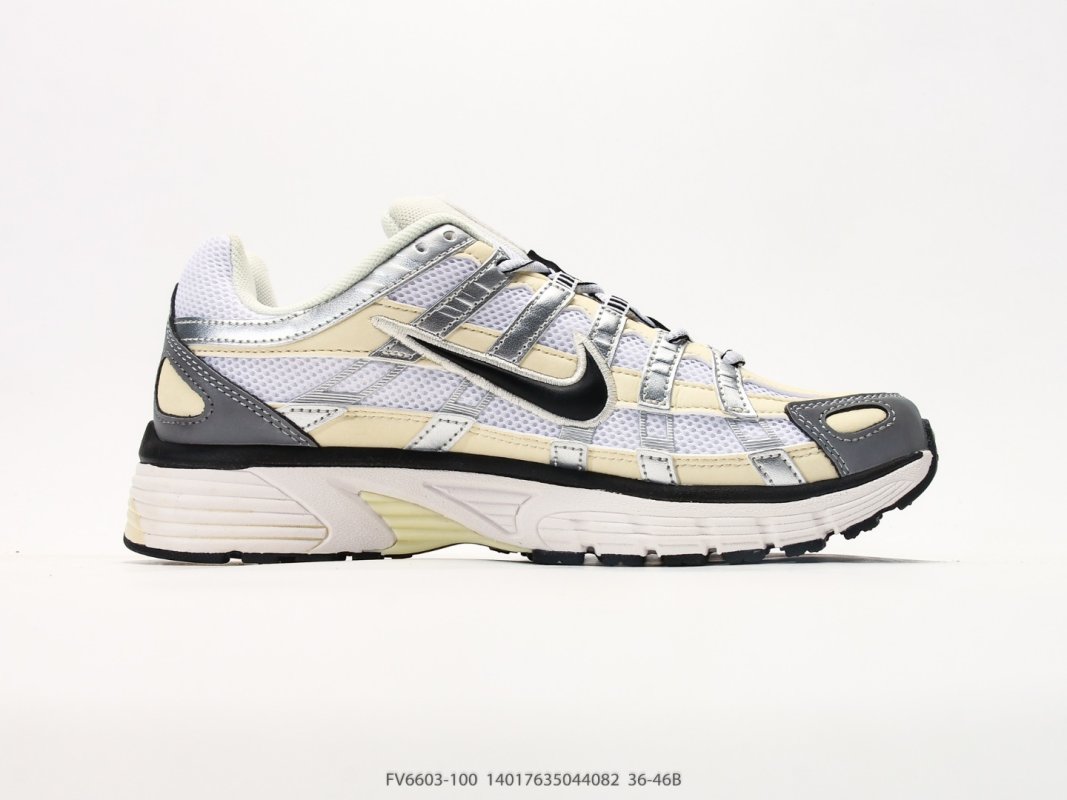 Nike P-6000 White Black Sail UA Replica Sneaker view