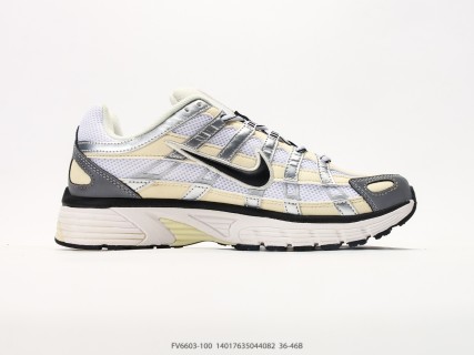 Nike P-6000 White Black Sail UA Replica Sneaker view 2