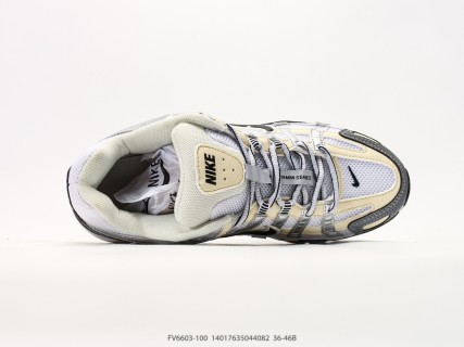 Nike P-6000 White Black Sail UA Replica Sneaker view 3