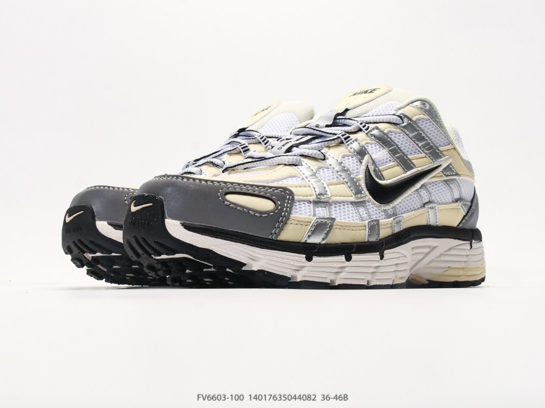 Nike P-6000 White Black Sail UA Replica Sneaker view