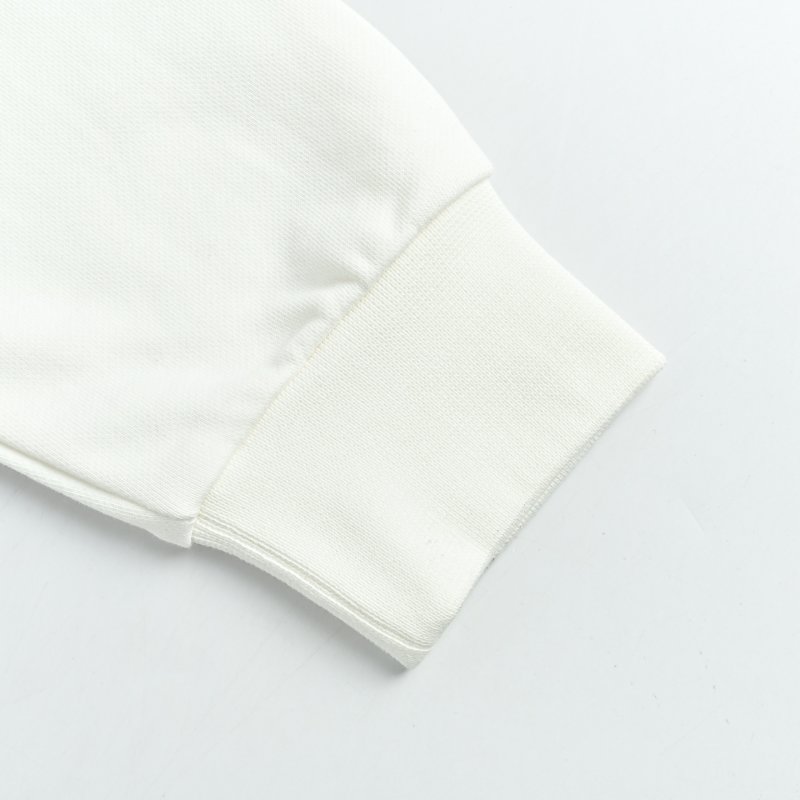 Balenciaga Blurred Logo Hoodie White 25FW view