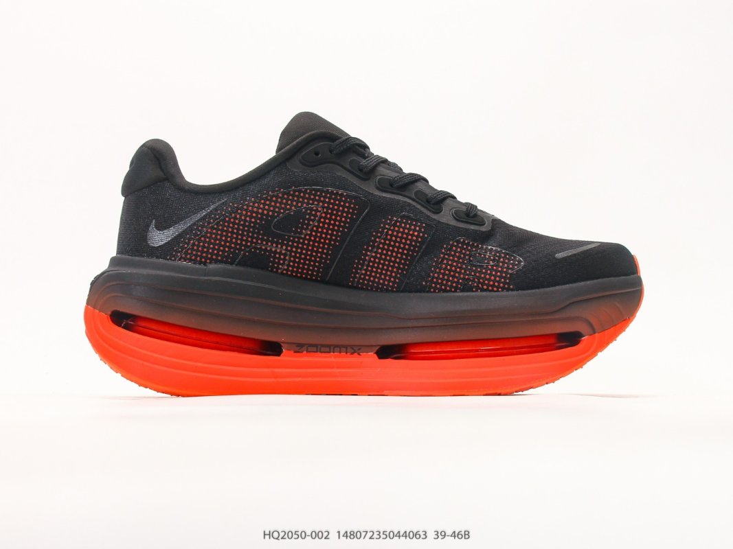 Nike Vomero Premium Black Red ReactX UA Replica Running Shoe view