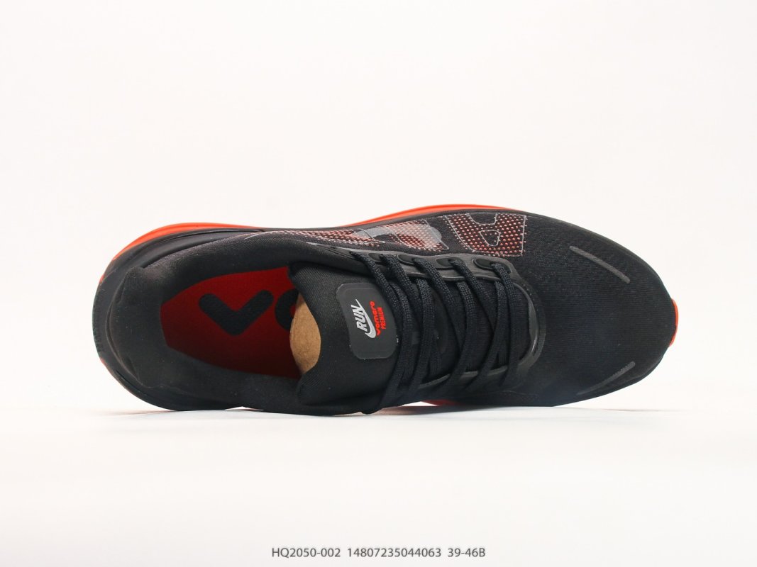 Nike Vomero Premium Black Red ReactX UA Replica Running Shoe view