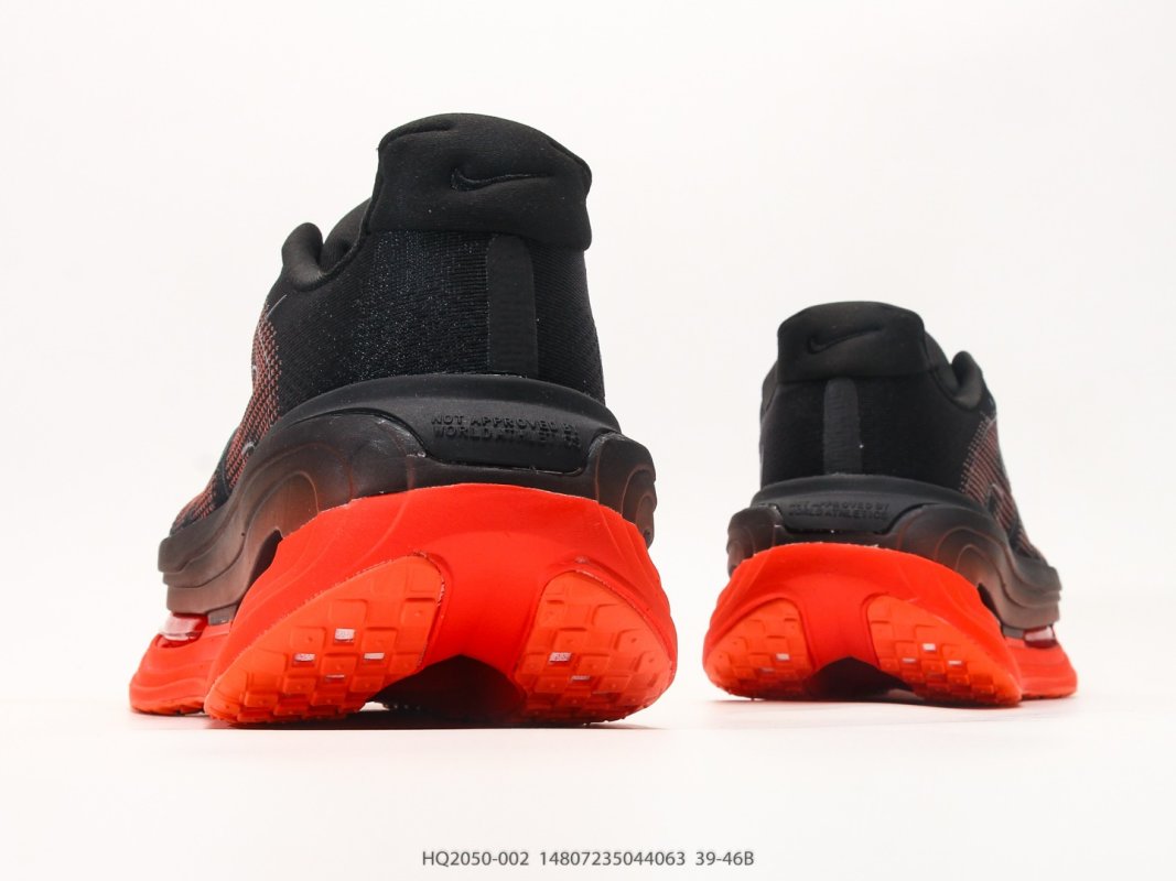 Nike Vomero Premium Black Red ReactX UA Replica Running Shoe view