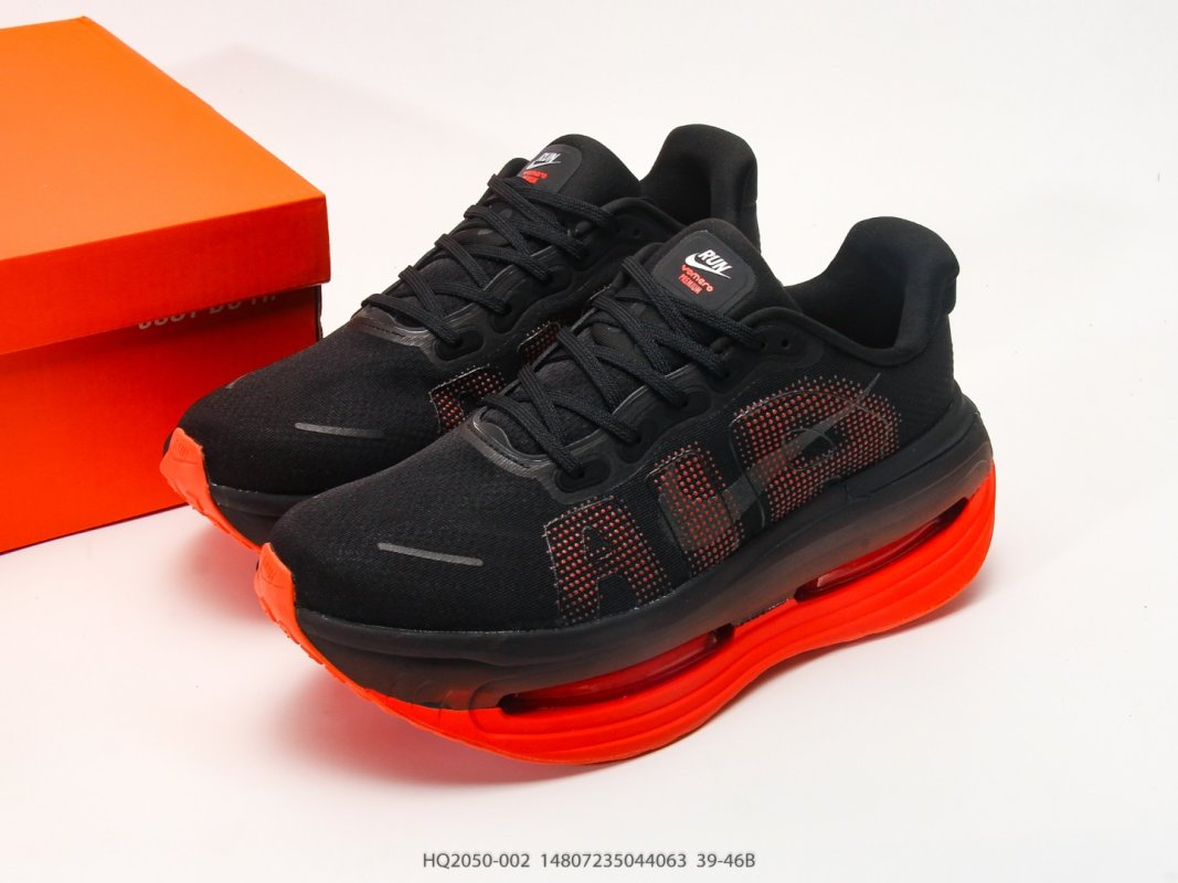Nike Vomero Premium Black Red ReactX UA Replica Running Shoe view