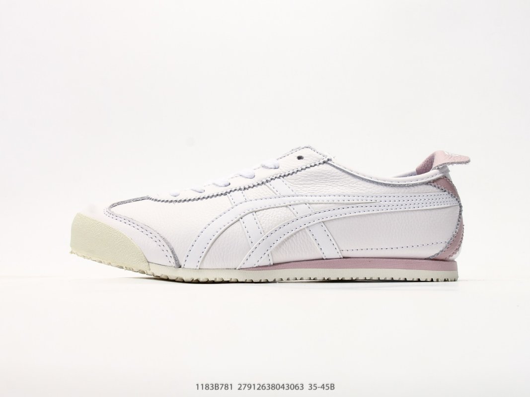 Onitsuka Tiger Mexico 66 Deluxe White Pink Leather UA Replica