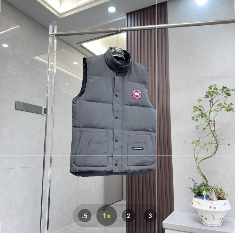 Canada Goose Classic Down Vest Replica - Stone Grey view