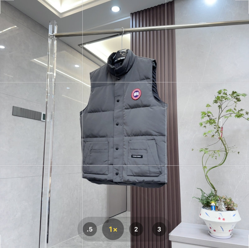 Canada Goose Classic Down Vest Replica - Stone Grey view
