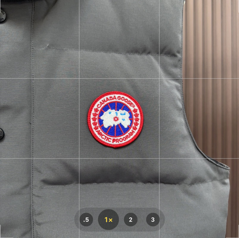 Canada Goose Classic Down Vest Replica - Stone Grey view